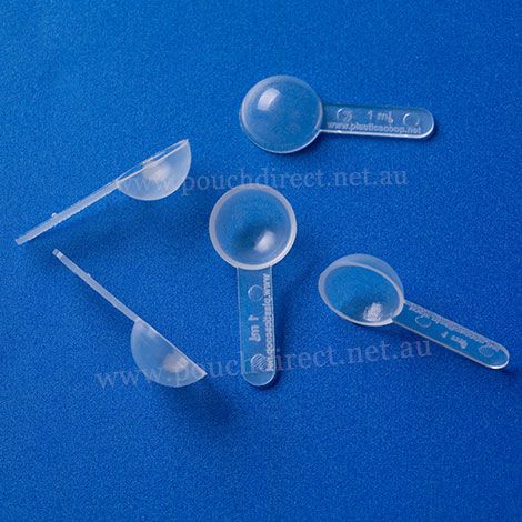 Blue / Clear Plastic 70 Gram Measuring Spoon